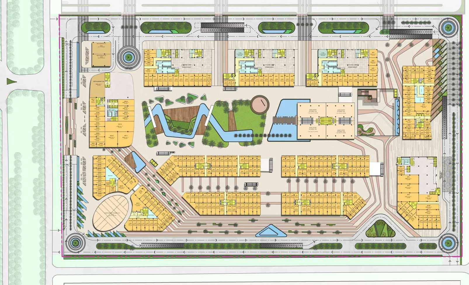 Supplied project site plan; verify current revision